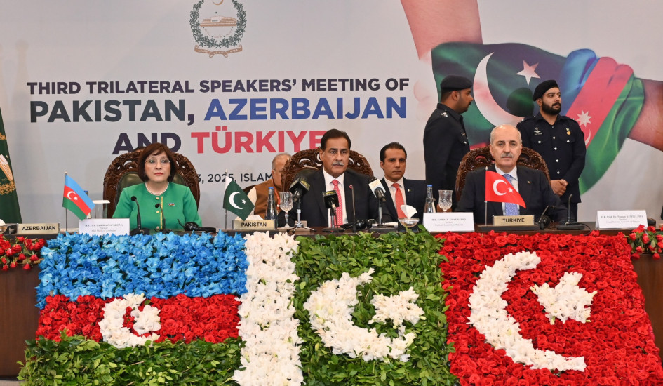 Տեղի է ունեցել Թուրքիայի, Ադրբեջանի և Պակիստանի խորհրդարանների նախագահների երրորդ եռակողմ հանդիպումը