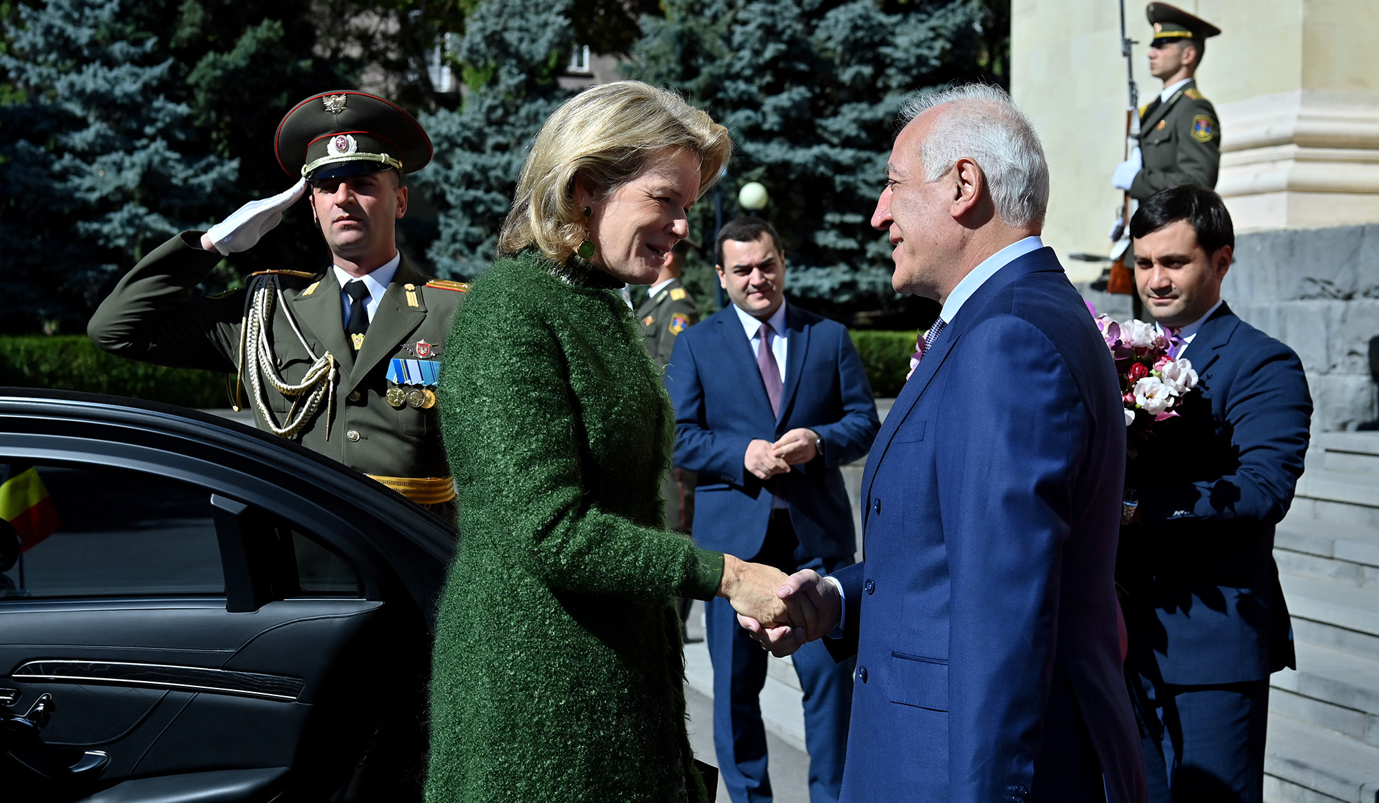 Partnership between Armenia and Belgium has potential to reach a new level, Armenia’s President tells Queen Mathilde of Belgium