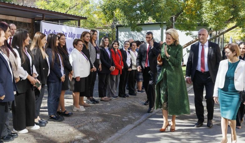 Թագուհի Մաթիլդան այցելել է «Առաքելություն Հայաստան սոցիալական ծառայություններ» կենտրոն