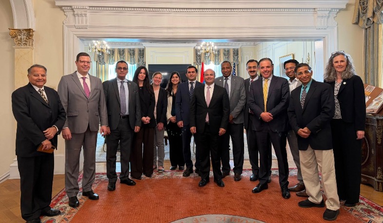 Ermənistanın ABŞ-dakı səfiri Vaşinqtonda Ermənistan və ABŞ arasında imzalanmış memorandumları və onlardan yaranan yeni imkanları təqdim edib