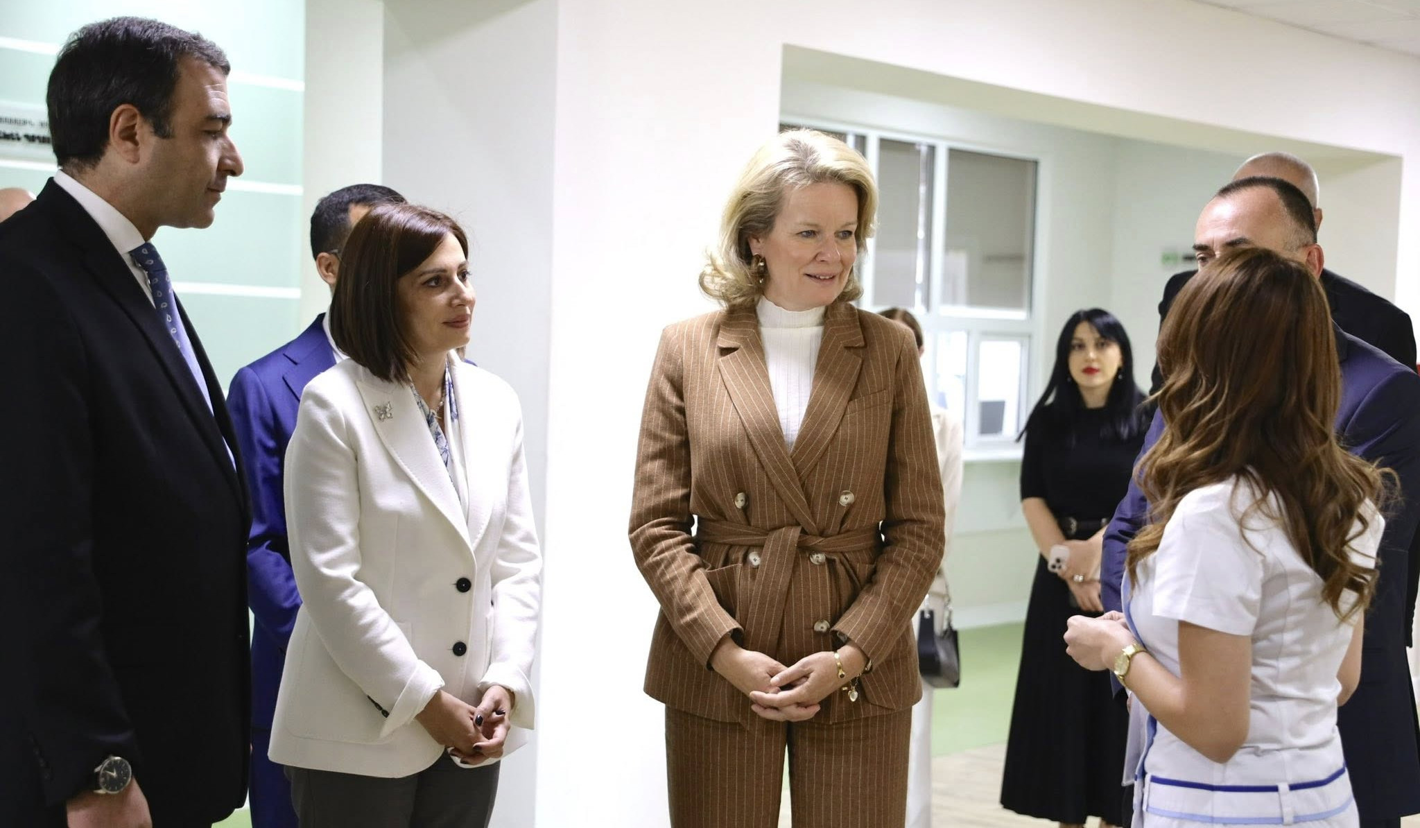 Բելգիայի թագուհին այցելել է Ավան հոգեկան առողջության կենտրոն