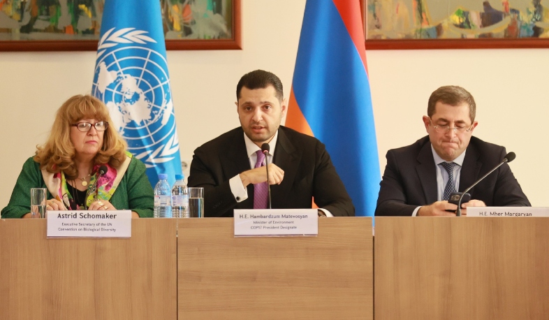 Դիվանագիտական առաքելությունների և միջազգային կազմակերպությունների ներկայացուցիչներին ներկայացրել եմ COP17-ի տեսլականը և բովանդակային ուղղությունները․ Համբարձում Մաթևոսյան