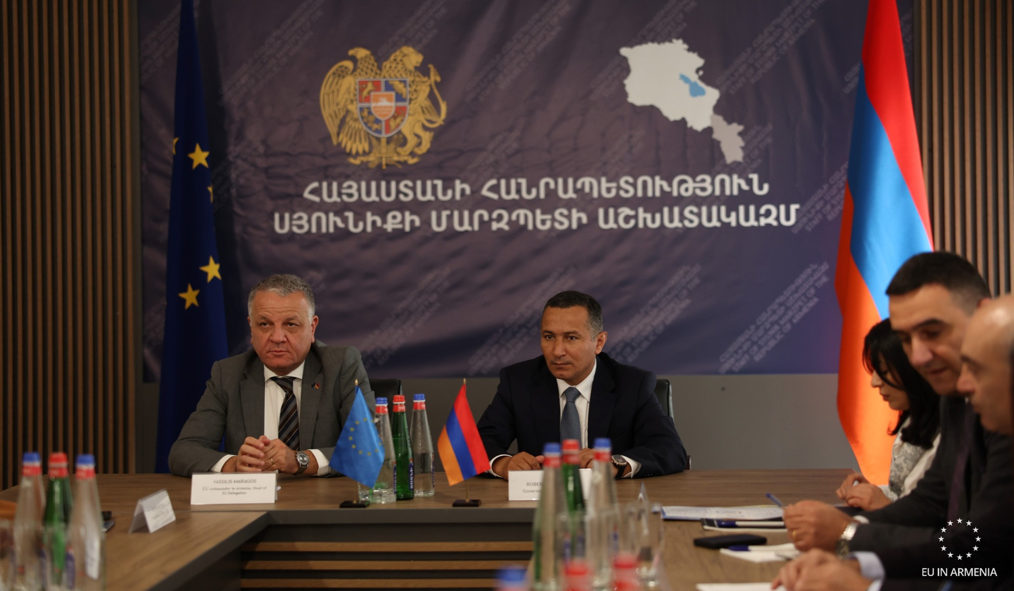 Syunik qubernatoru və səfirlər Kapanda regional inkişaf prioritetlərini müzakirə ediblər