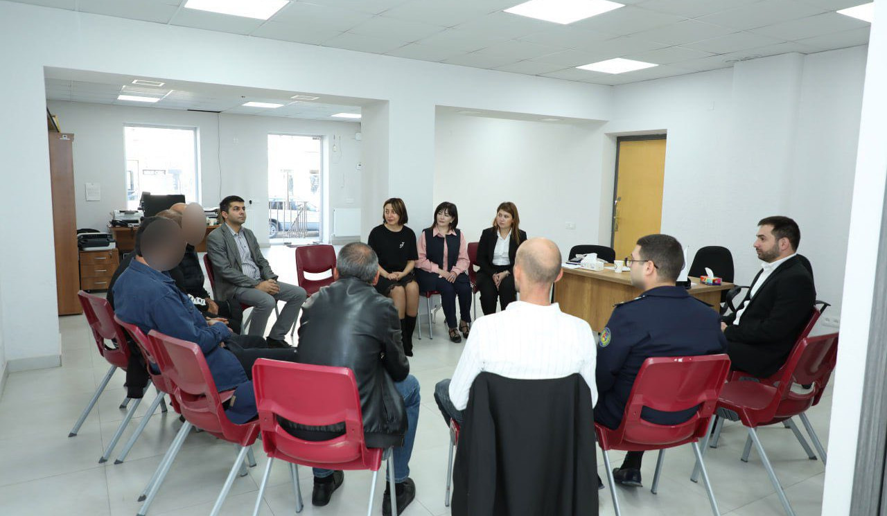 Դասընթաց՝ Պրոբացիայի ծառայության Շիրակի մարզային մարմնում հաշվառված 8 շահառուի մասնակցությամբ