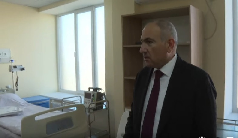 Նիկոլ Փաշինյանը այցելել է Թալինի բժշկական կենտրոն