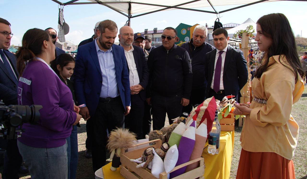 Գևորգ Պապոյանը Շիրակի մարզում մասնակցել է «Ղափամա» փառատոնին