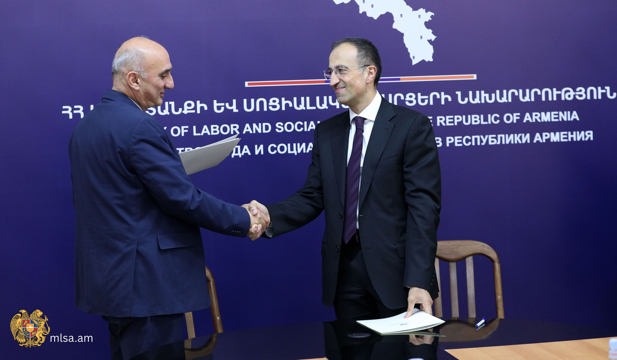 Փոխըմբռնման հուշագիր՝ ԱՍՀ նախարարության և «Վորլդ Վիժն Հայաստան» երեխաների պաշտպանության հիմնադրամի միջև