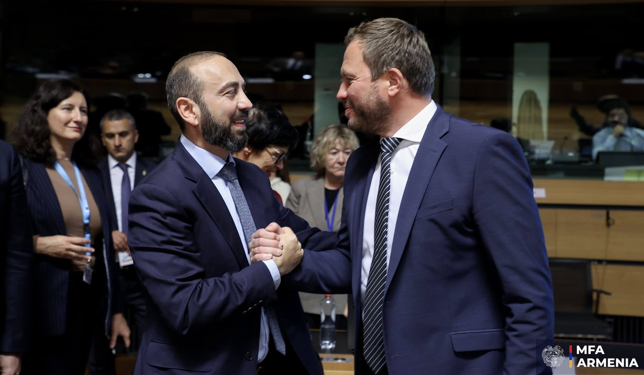 Estoniyanın xarici işlər naziri ilə regional hadisələrlə bağlı fikir mübadiləsi apardıq: Mirzoyan