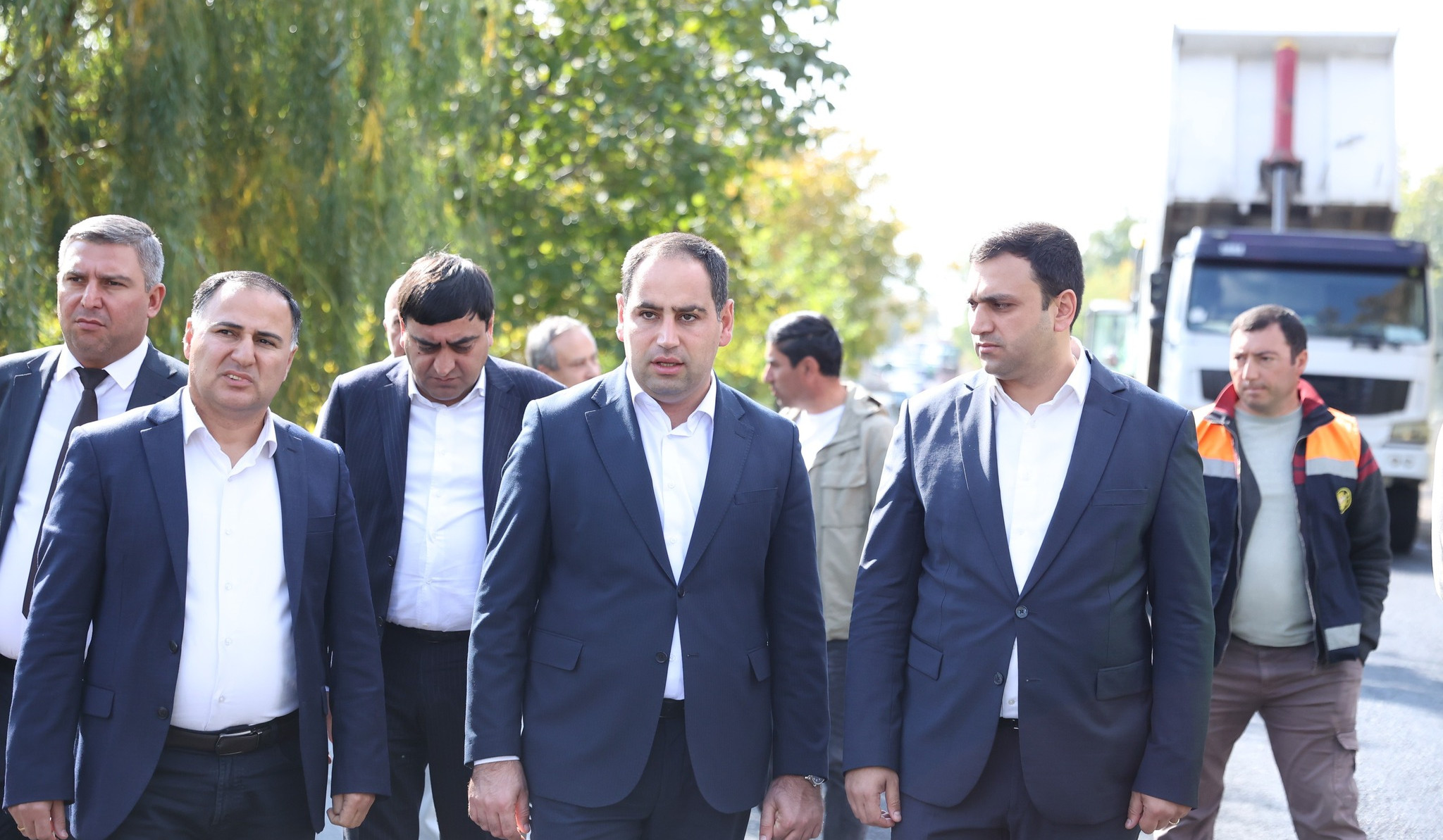 ՏԿԵ նախարարը շրջայց է կատարել Գեղակերտ-Ծաղկալանջ-Արագած-Աղավնատուն ճանապարհի շինհրապարակում