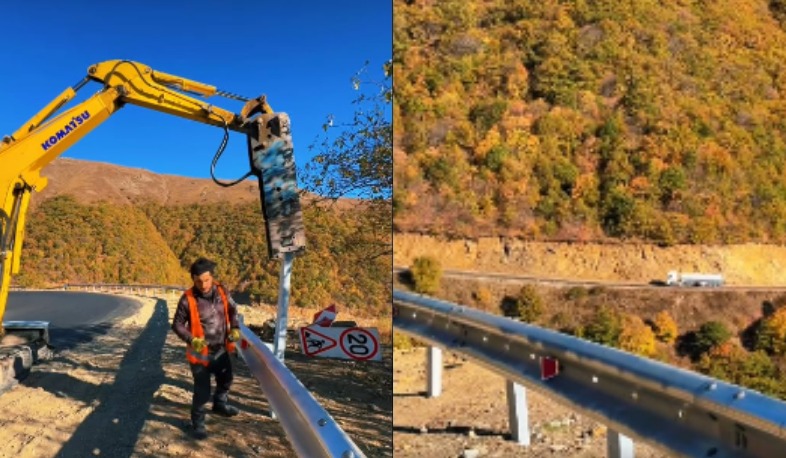 Պետբյուջեի միջոցներով հիմնանորոգվում է Մ-2 միջպետական ճանապարհի՝ Մեղրու տարածաշրջանով անցնող հատվածը