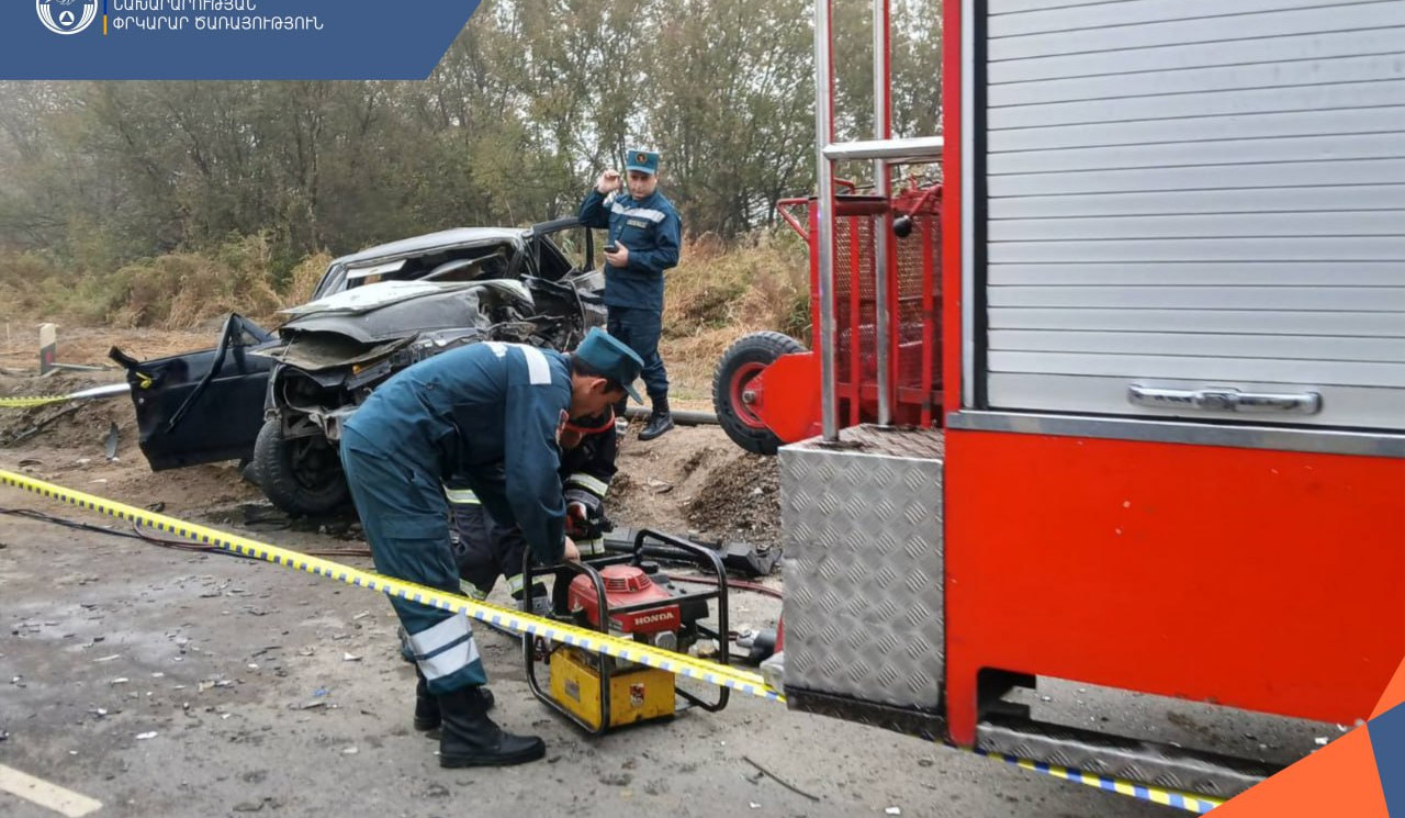 Վթար Վաղարշապատ-Մարգարա ճանապարհին. վարորդներից մեկը մահացել է