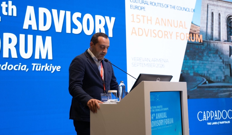 Հայաստանը այսօր հպարտությամբ հանդիսանում է Եվրոպայի խորհրդի կողմից հավաստագրված վեց մշակութային ուղիների անդամ․ Երևանի փոխքաղաքապետը Թուրքիայում է