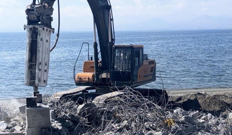 «Սևան» ազգային պարկի տարածքում կառուցված ապօրինի շինությունն ամբողջությամբ ապամոնտաժվել է