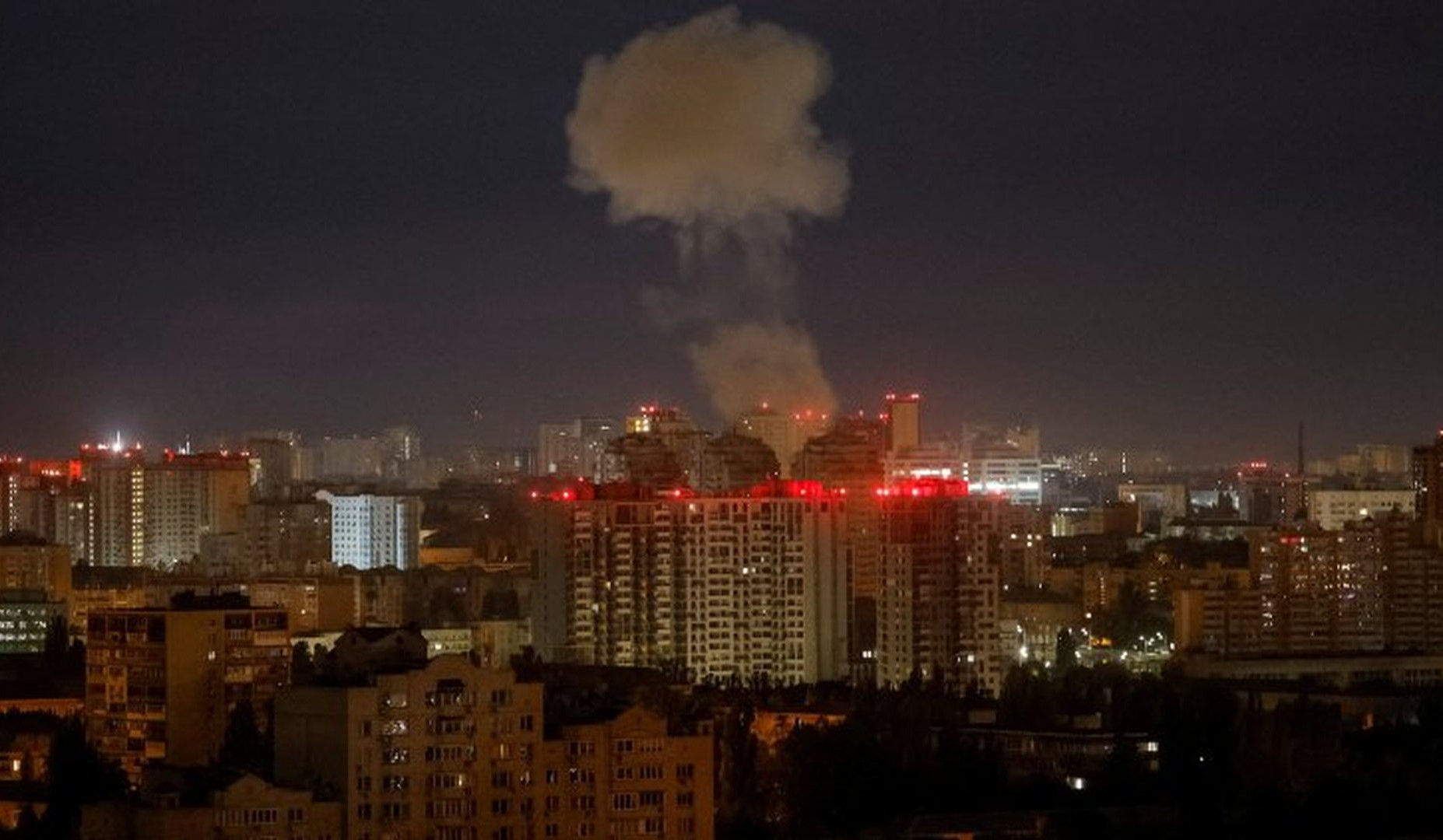 Российские войска нанесли удар по Киеву баллистическими ракетами