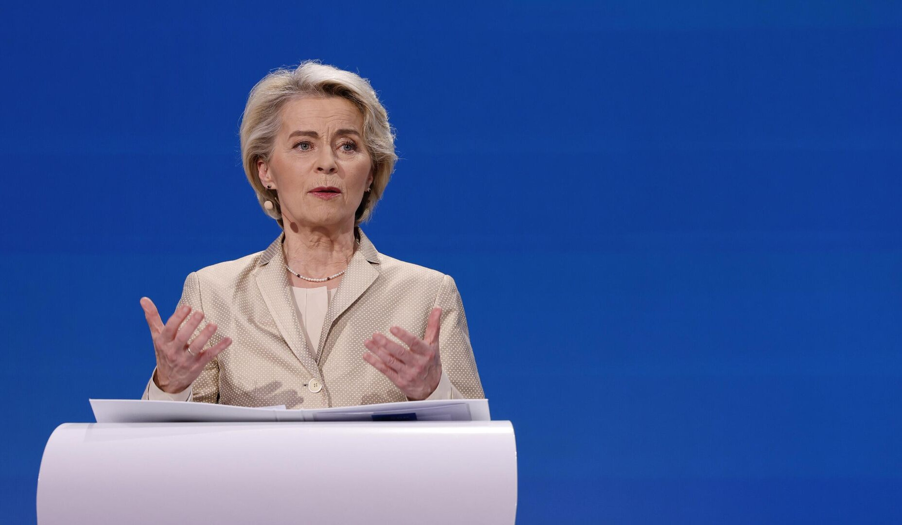 Pressure remains the only language Russia understands, von der Leyen