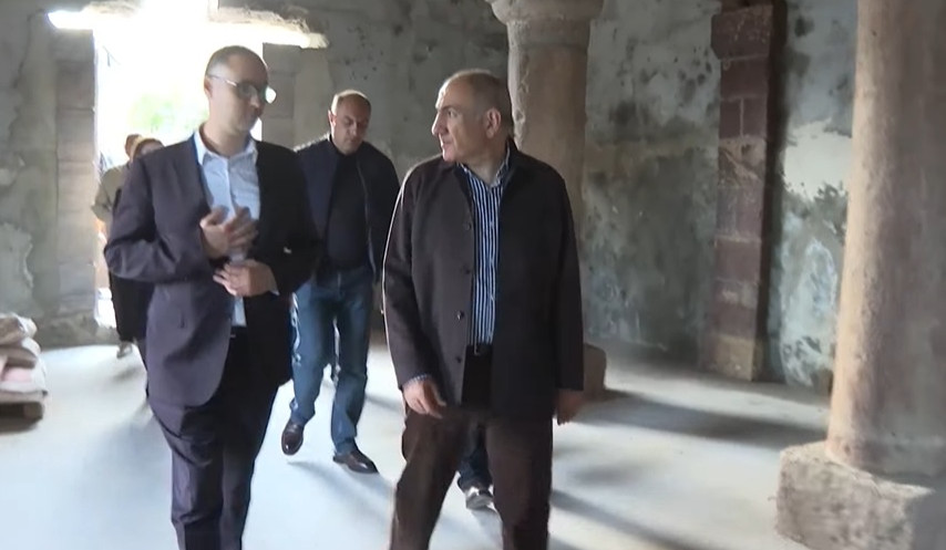 Կառավարության ֆինանսավորմամբ ընթանում են Կիրանցի եկեղեցու վերականգնման աշխատանքները. վարչապետ