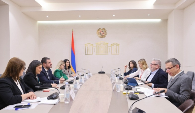 Արման Եղոյանը Եվրախորհրդարանի պատգամավորի հետ հանդիպմանը քննարկել է ՀՀ-ԵՄ ընդլայնվող համագործակցությանն առնչվող հարցեր