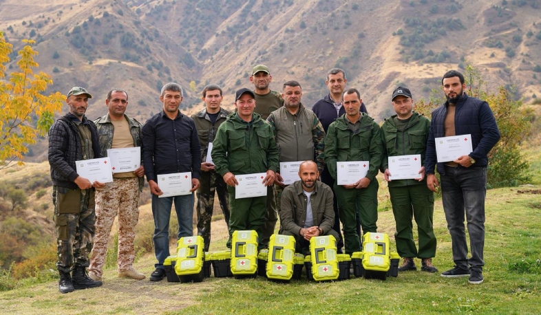 Ավարտվեց «Խոսրովի անտառ» պետական արգելոցի էկոպարեկային ծառայողների վերապատրաստման ծրագիրը