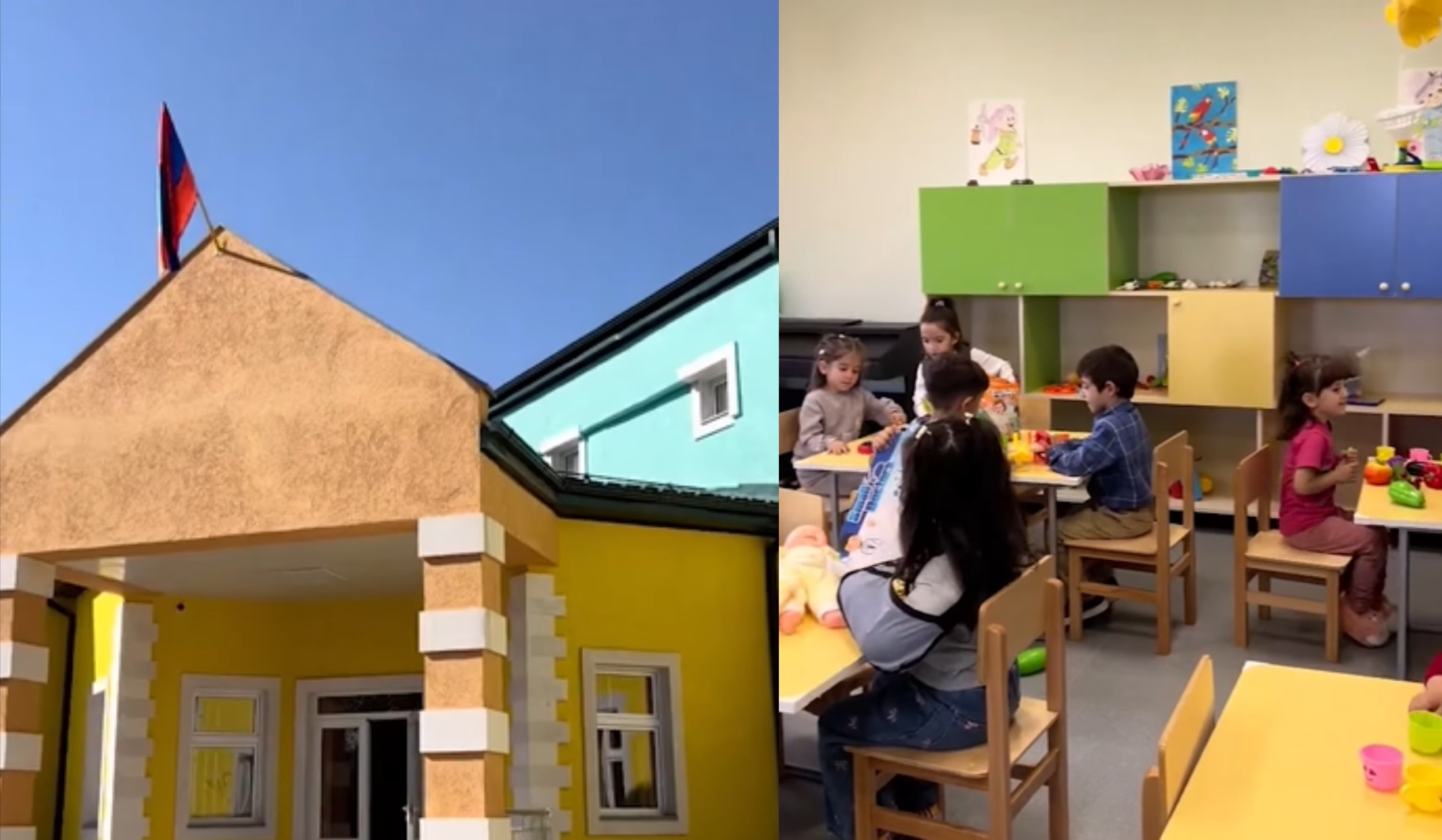 Հայթաղ բնակավայրի մանկապարտեզը վերակառուցվել և հագեցվել է նոր գույքով. Փաշինյանը տեսանյութ է հրապարակել