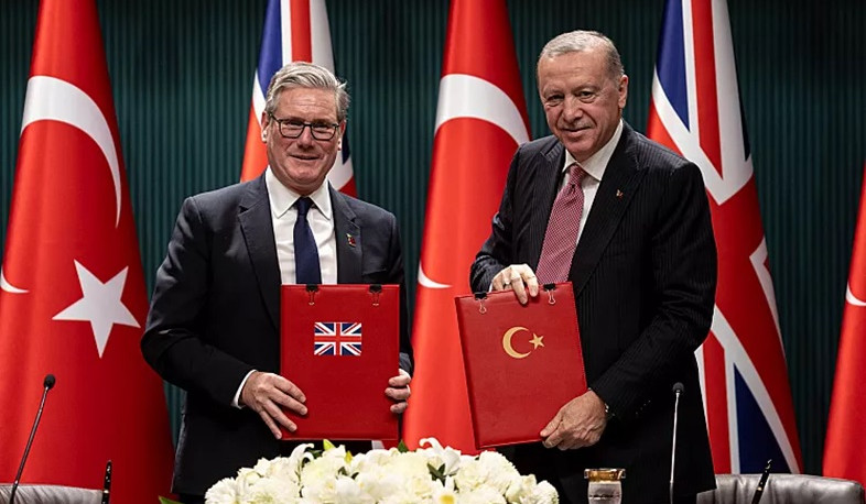 Թուրքիան Մեծ Բրիտանիայից 9 միլիարդ եվրոյով կգնի 20 Eurofighter կործանիչ