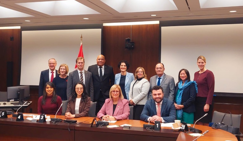 Կանադա-Հայաստան խորհրդարանական բարեկամական խմբի հանդիպմանը ներկայացվել են ՀՀ արտաքին քաղաքականության գերակայությունները և մարտահրավերները Կանադա-Հայաստան խորհրդարանական բարեկամական խմբի հանդիպմանը ներկայացվել են ՀՀ արտաքին քաղաքականության գերակայությունները և մարտահրավերները