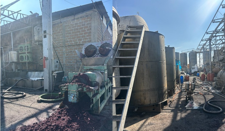 Արմավիրում գինու արտադրամասի գործունեություն է կասեցվել