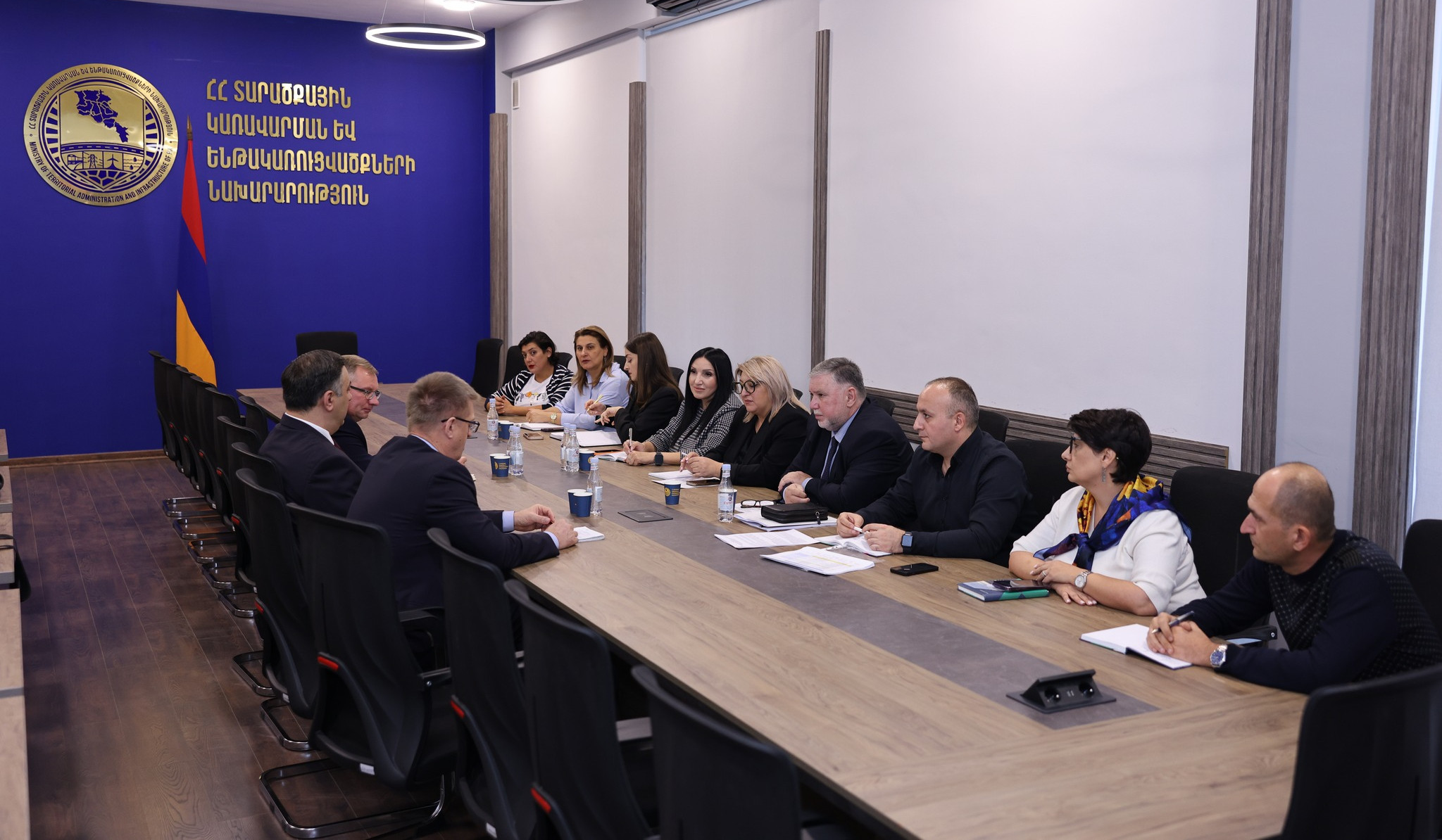 Քննարկվել են Հյուսիս-հարավի Քաջարան-Ագարակ ճանապարհահատվածի կառուցման ծրագրին առնչվող հարցեր. ՏԿԵՆ