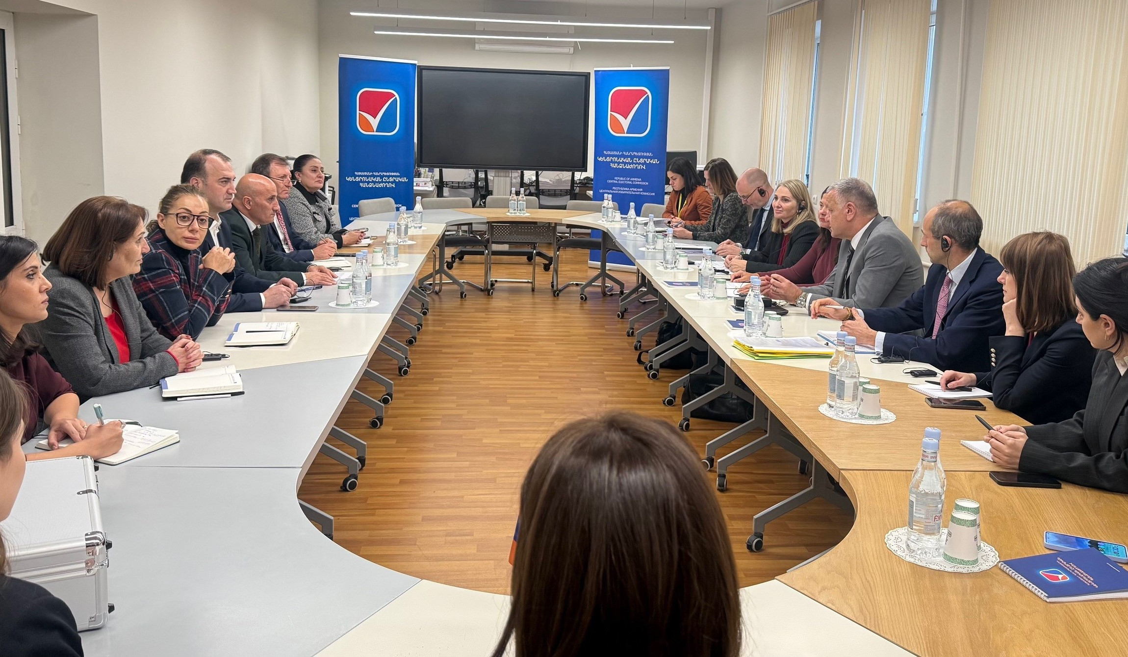 ԵՄ դեսպանն ու ԱԳԵԾ պատվիրակները հյուրընկալվել են ԿԸՀ-ում