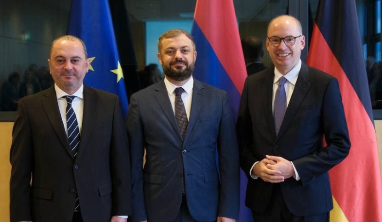 Բեռլինում քննարկվել են Հայաստանի և Գերմանիայի միջև առևտրատնտեսական հարաբերությունների զարգացման հեռանկարները