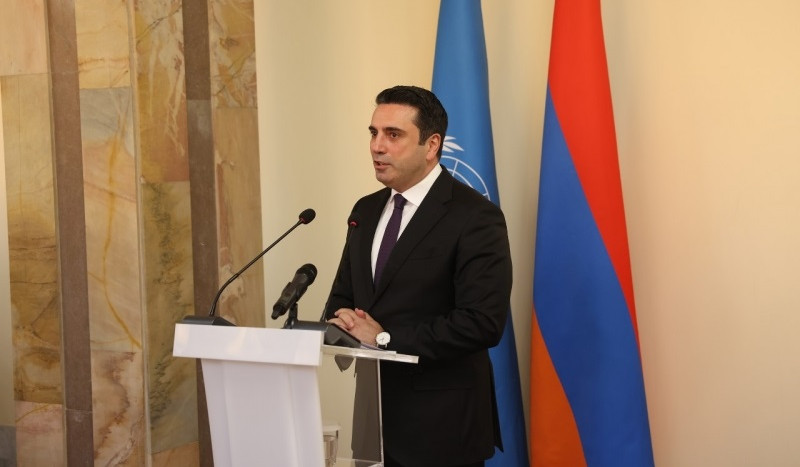 Alen Simonyan takes part in solemn event dedicated to 30th anniversary of UNDP Mission in Armenia and 5th anniversary of UNDP-NA cooperation