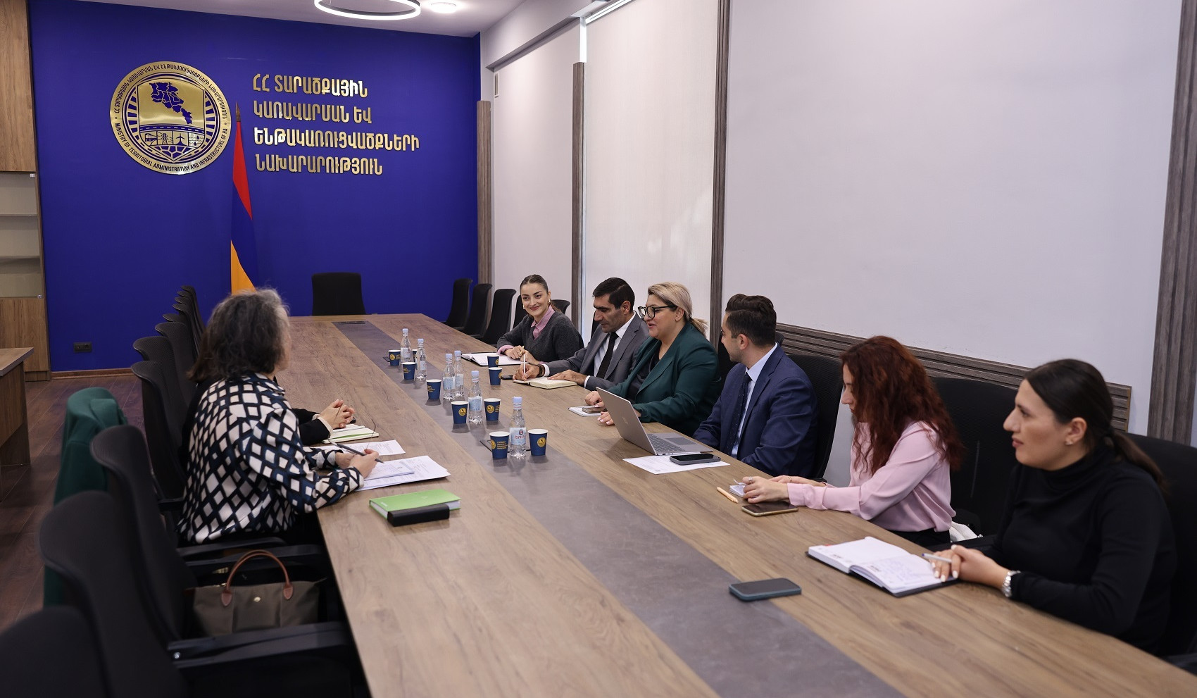 Քրիստինե Ղալեչյանը և Ստելլա Ռենիտան անդրադարձել են տարածաշրջանային հաղորդակցությունների զարգացման հեռանկարներին