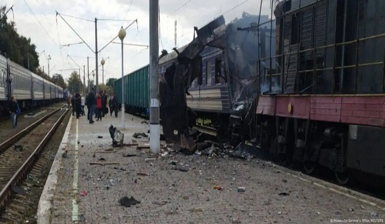 Россия атаковала железнодорожную структуру Украины