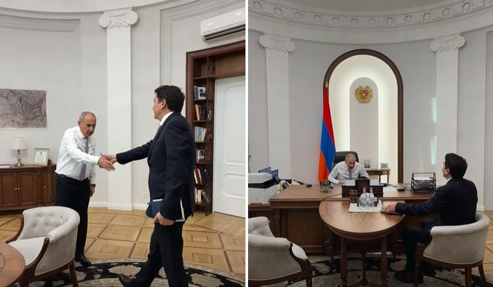 Աշխատանքային հանդիպում ֆինանսների նախարար Վահե Հովհաննիսյանի հետ. վարչապետը տեսանյութ է հրապարակել