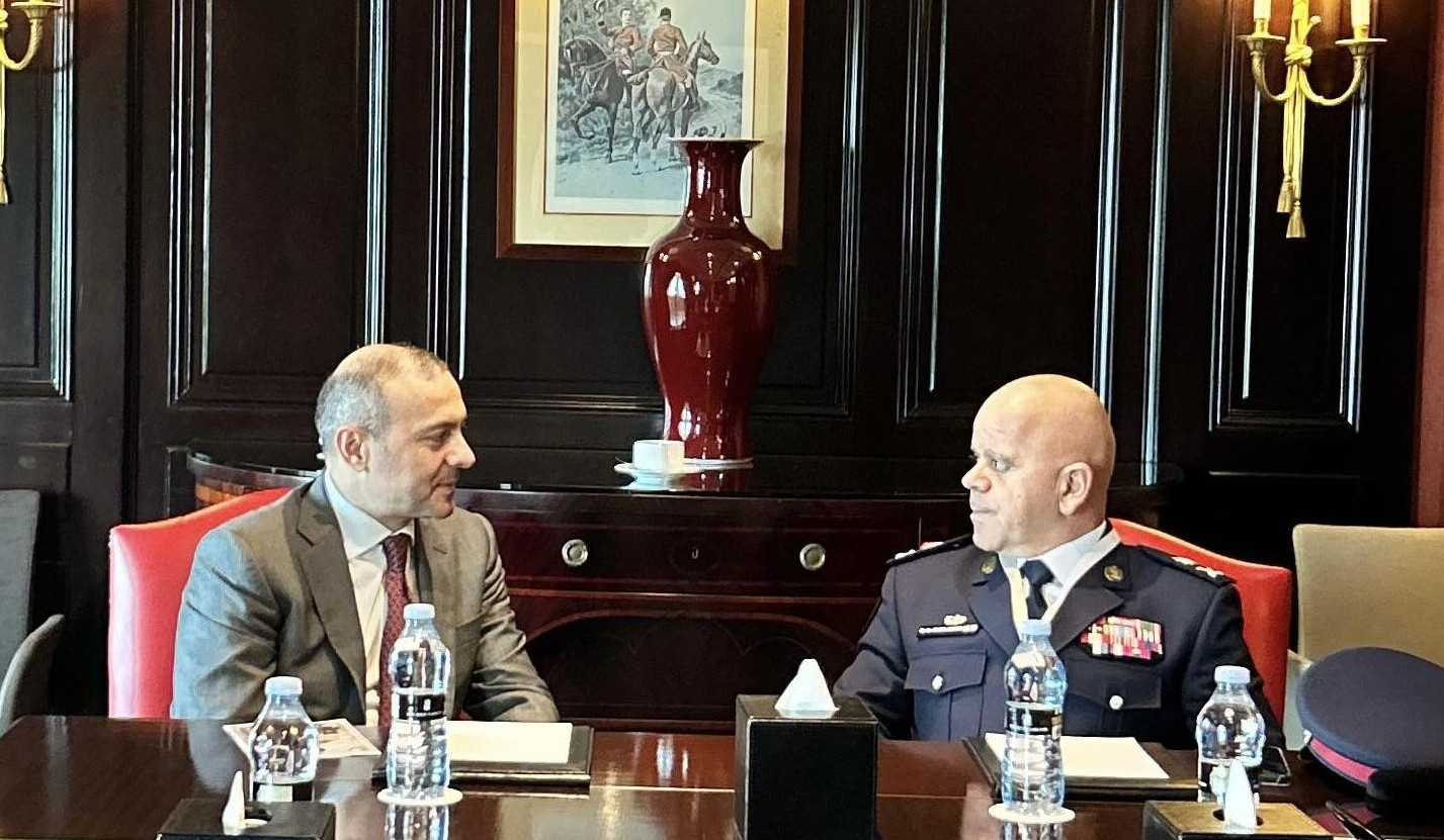 Armen Grigoryan and Edgar Lawandos discuss prospects for Armenia-Lebanon cooperation in field of security