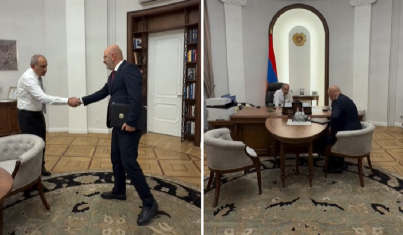 Նիկոլ Փաշինյանն աշխատանքային հանդիպում է ունեցել Շիրակի մարզպետի հետ