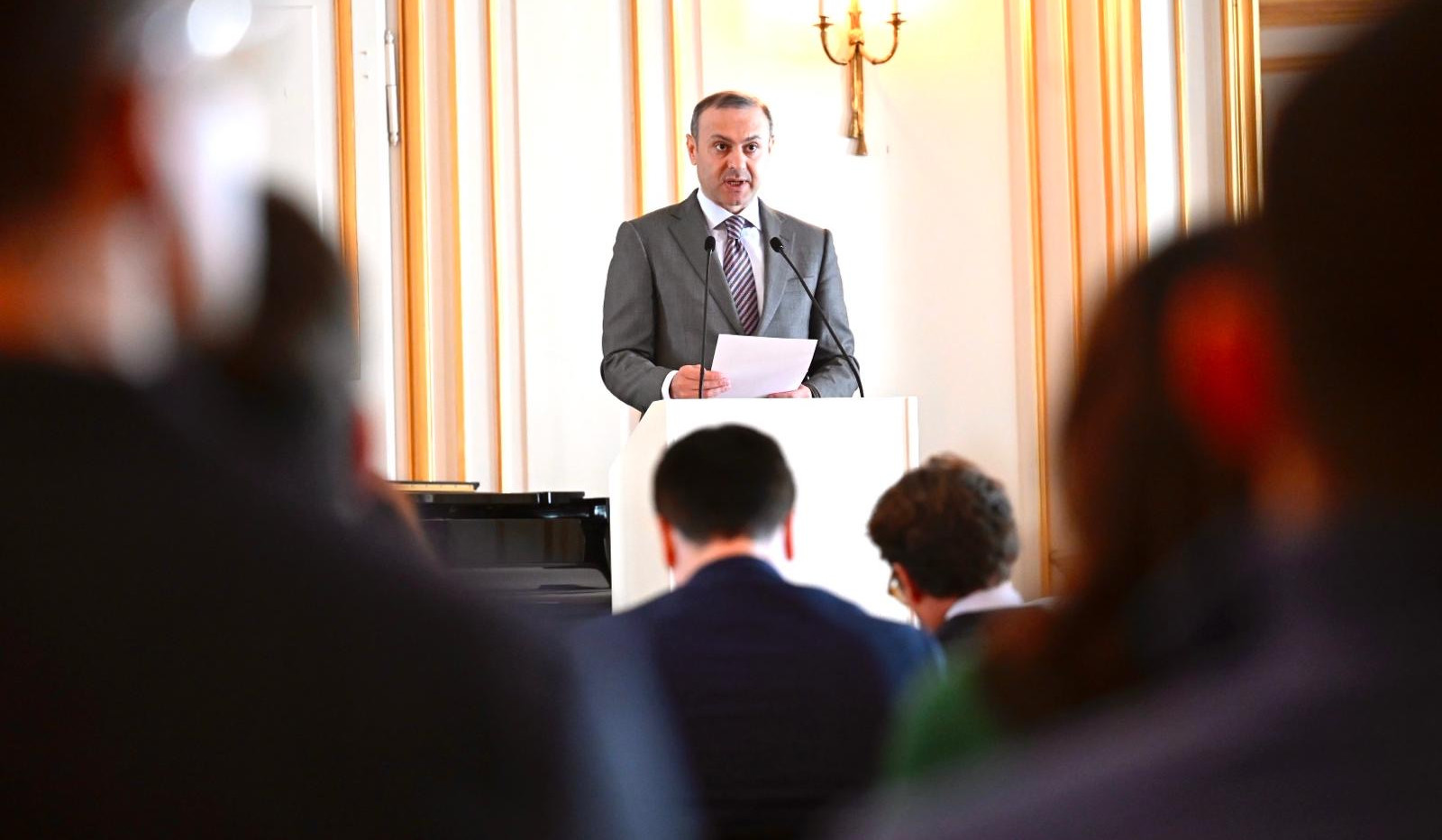 Խաղաղությունը խթանում է բիզնեսը, նորարարությունը և բարեկեցությունը. ՀՀ ԱԽ քարտուղարի ելույթը Բրյուսելում