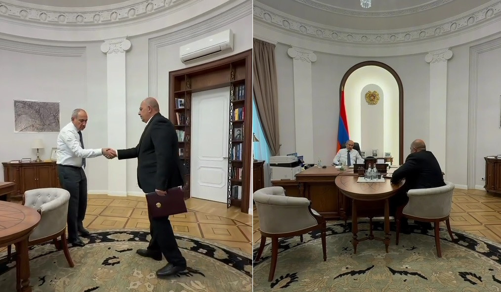 Նիկոլ Փաշինյանը աշխատանքային հանդիպում է ունեցել Տավուշի մարզպետի հետ