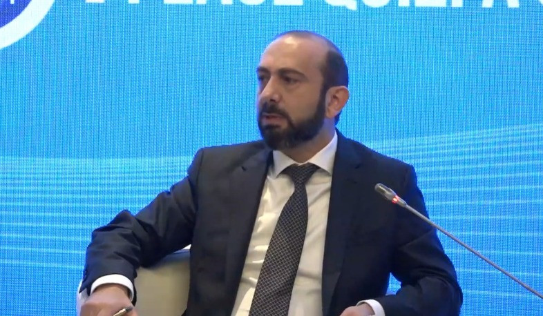 I would ask you not to use term 'corridor' for part of infrastructure that will pass through south of Armenia: Mirzoyan to Turkish journalist