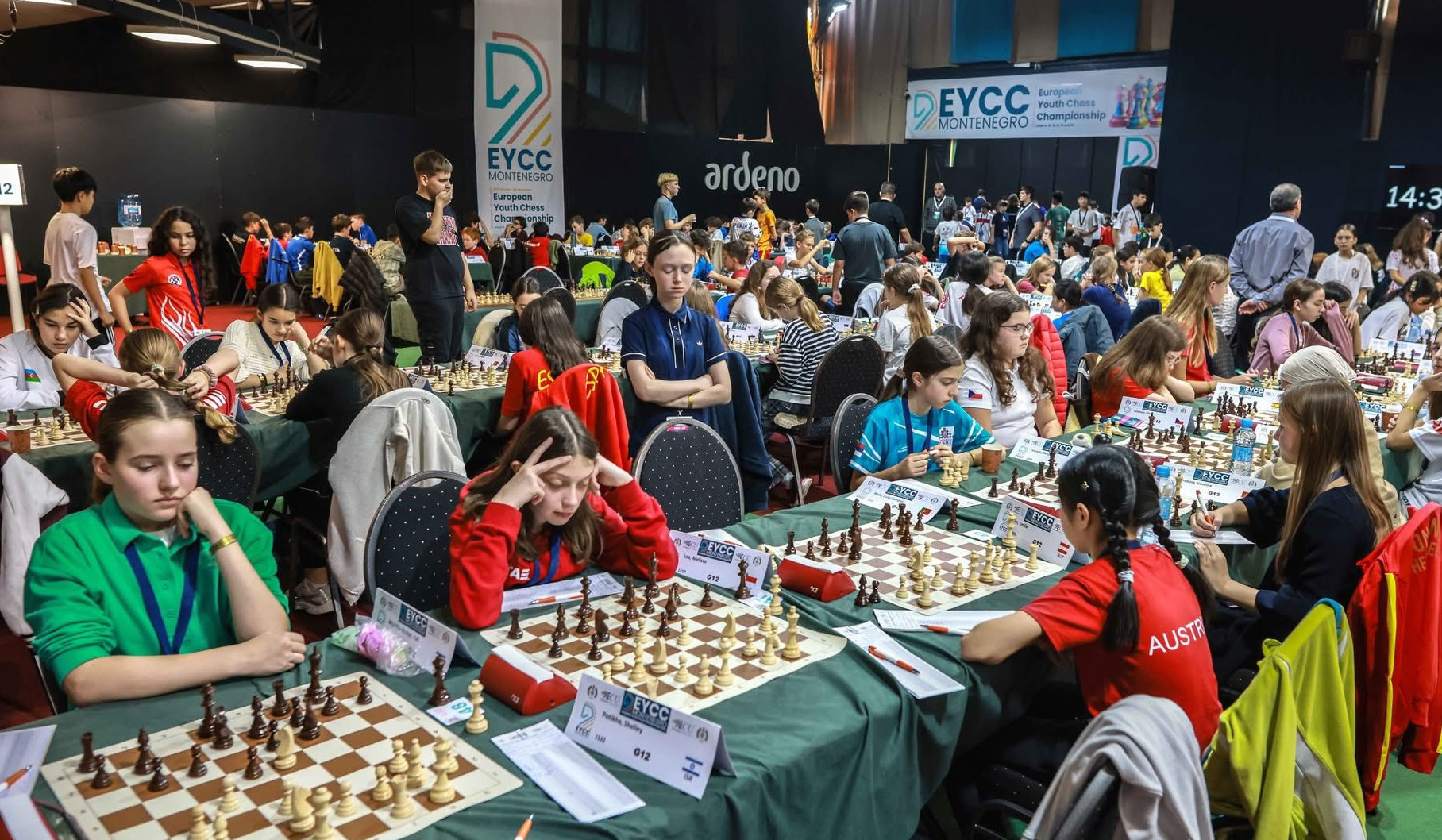 Շախմատի Եվրոպայի 8-18 տարեկանների առաջնության ավարտին մնացել է երկու խաղափուլ. հայ պատվիրակների արդյունքները