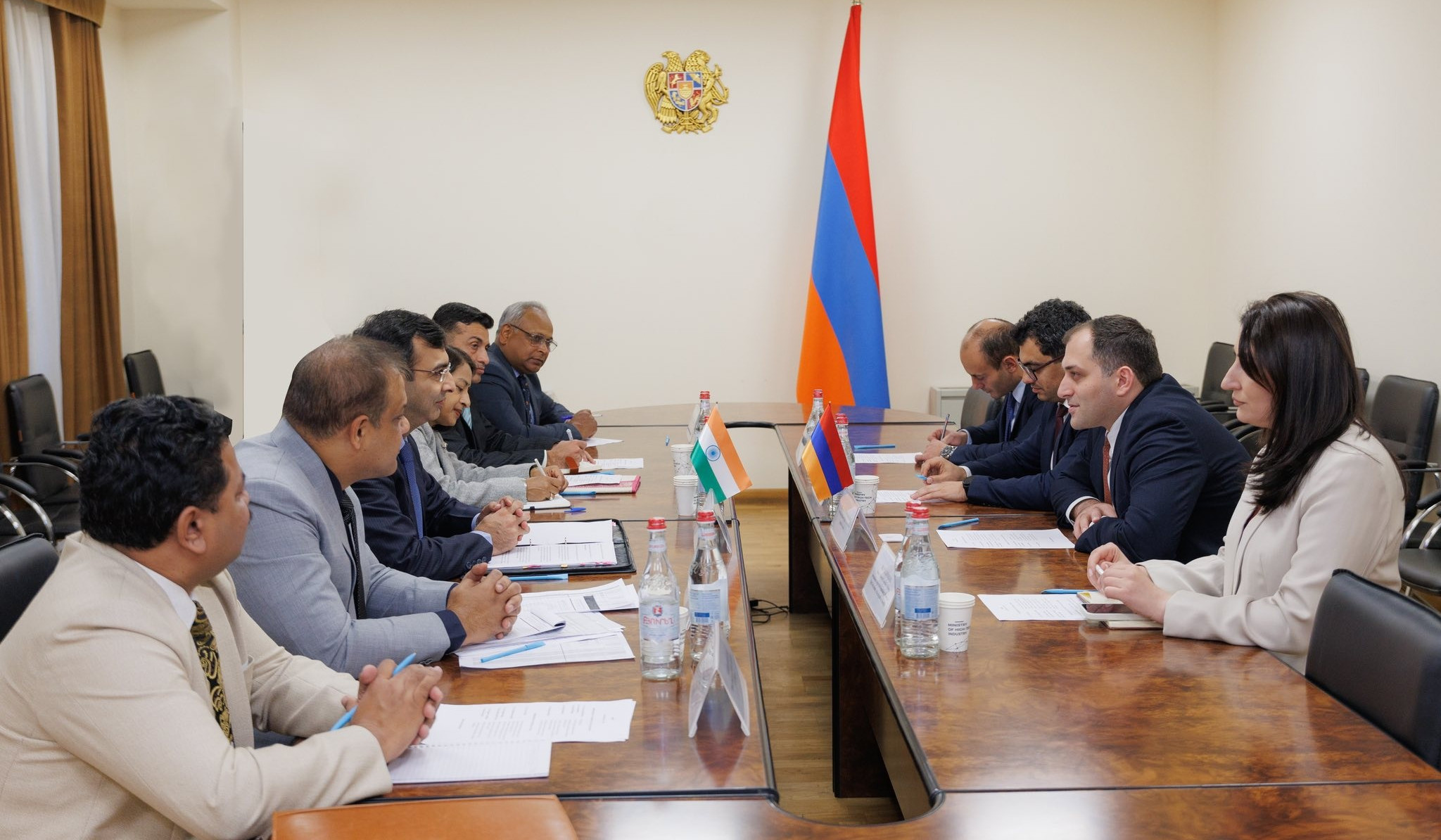 Հնդկաստանի պաշտպանության նախարարության պաշտոնյայի հետ քննարկվել են պաշտպանական արդյունաբերության ոլորտում համագործակցության հնարավորությունները