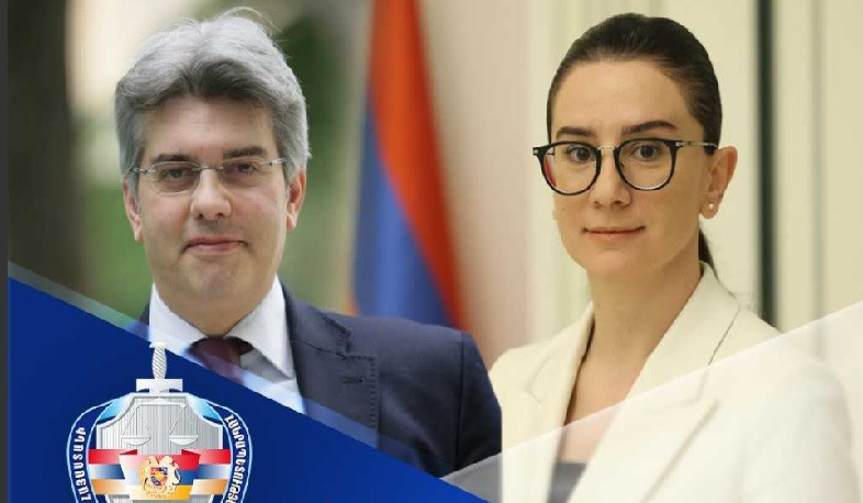 Աննա Վարդապետյանը հանդիպել է Իտալիայի Զինվորական դատական խորհրդի փոխնախագահ Պիետրո Լաֆրանկոյի հետ
