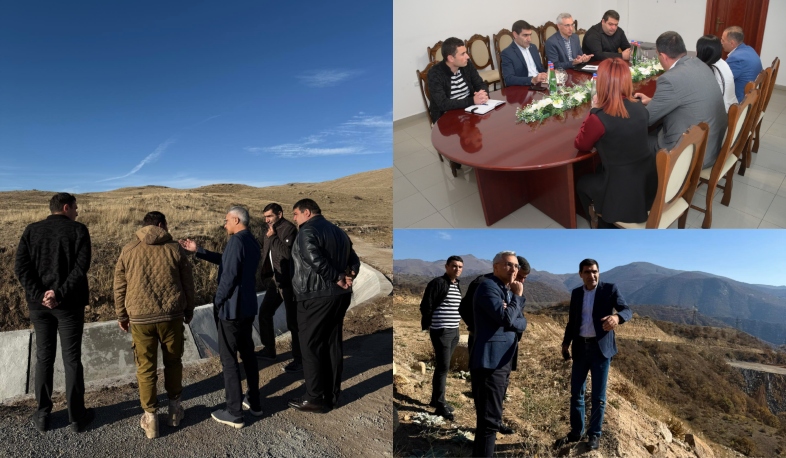 Ջրային կոմիտեի նախագահը Սյունիք է այցելել․ քննարկվել են ջրի կառավարման համակարգի արդիականացման խնդիրները
