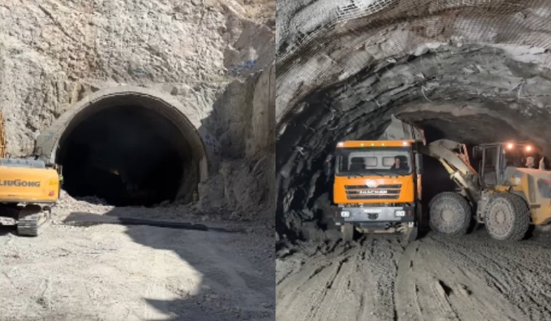 Հյուսիս-հարավի Քաջարան-Ագարակ հատվածում թունելներ են կառուցվում