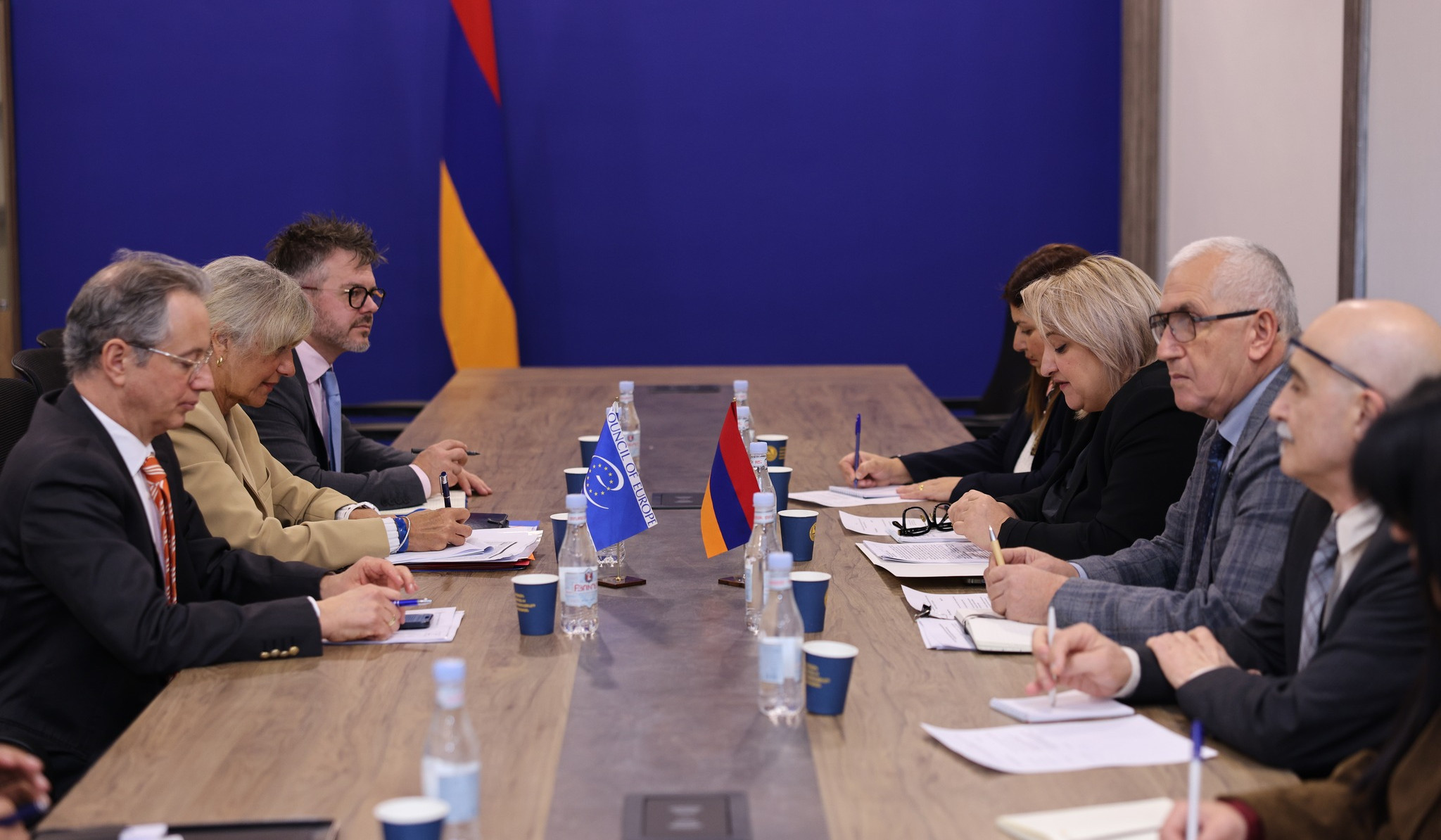 ՏԿԵ նախարարի տեղակալը և Եվրոպայի խորհրդի պատվիրակությունը քննարկել են համայնքային զարգացման ծրագրերը