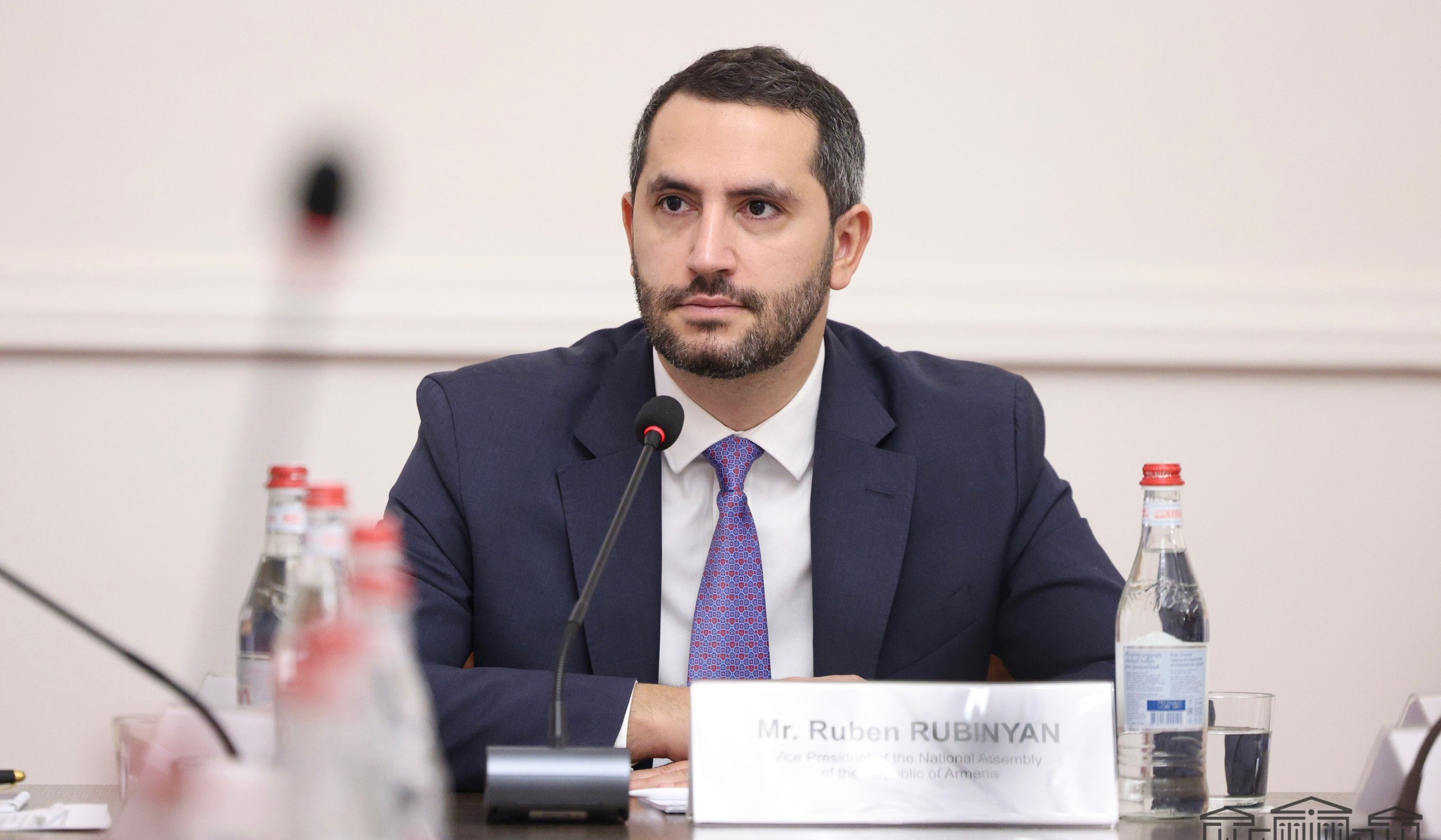 ER Parlamentinin vitse-spikeri Avropa İttifaqına üzv ölkələrin Ermənistanda akkreditə olunmuş səfirləri ilə görüşüb