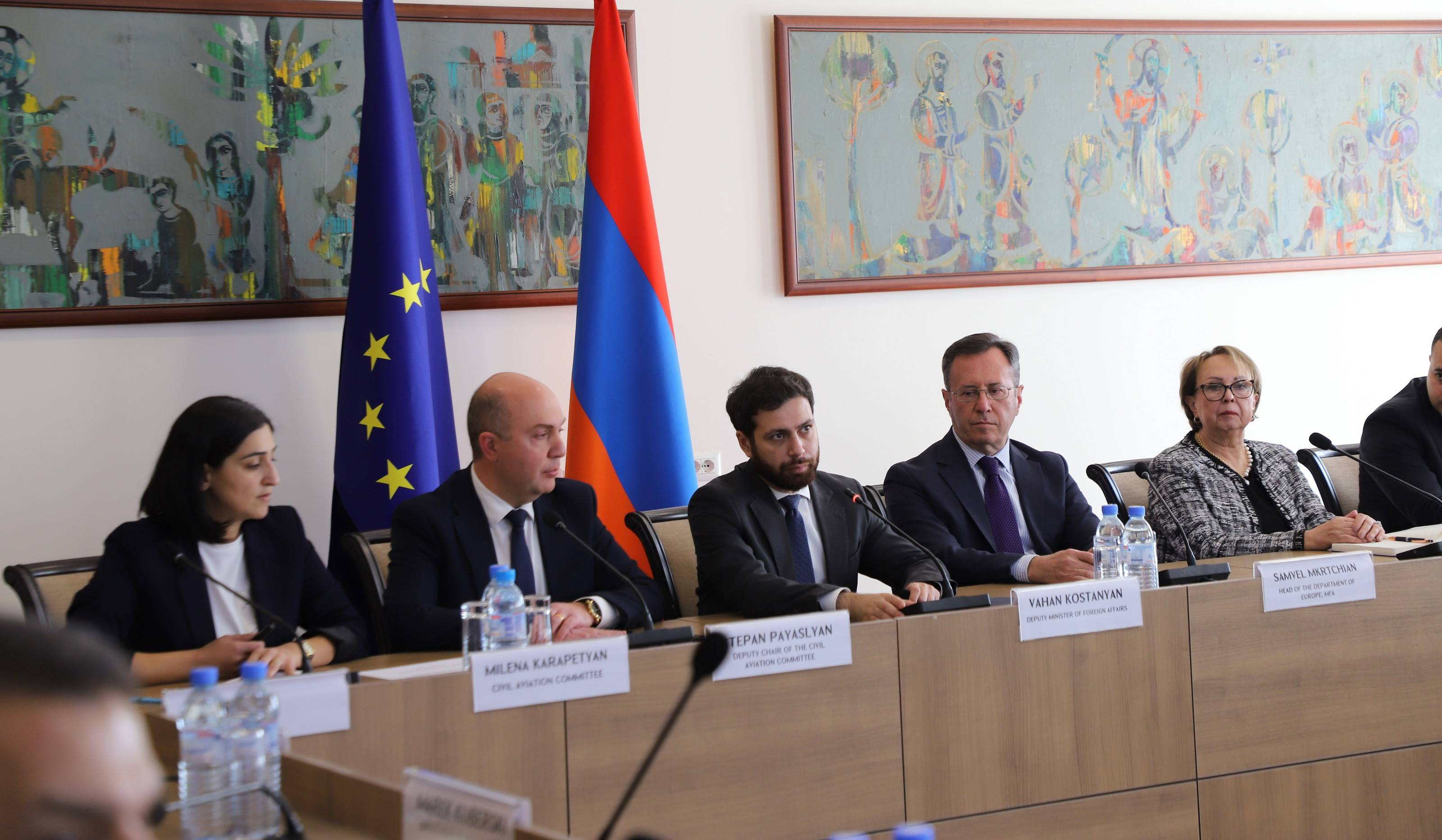 ՀՀ ԱԳ փոխնախարարը և ԵՄ դեսպանները քննարկել են տարածաշրջանային զարգացումները