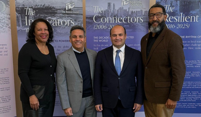 Ambassador Mkrtchyan and Beacon Council leadership discussed investment cooperation opportunities