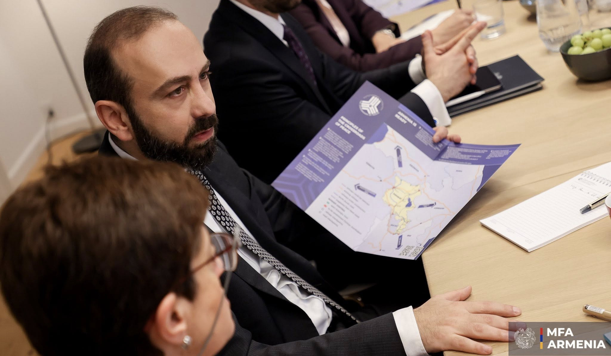 Ararat Mirzoyan presented Armenia's foreign policy priorities in Denmark