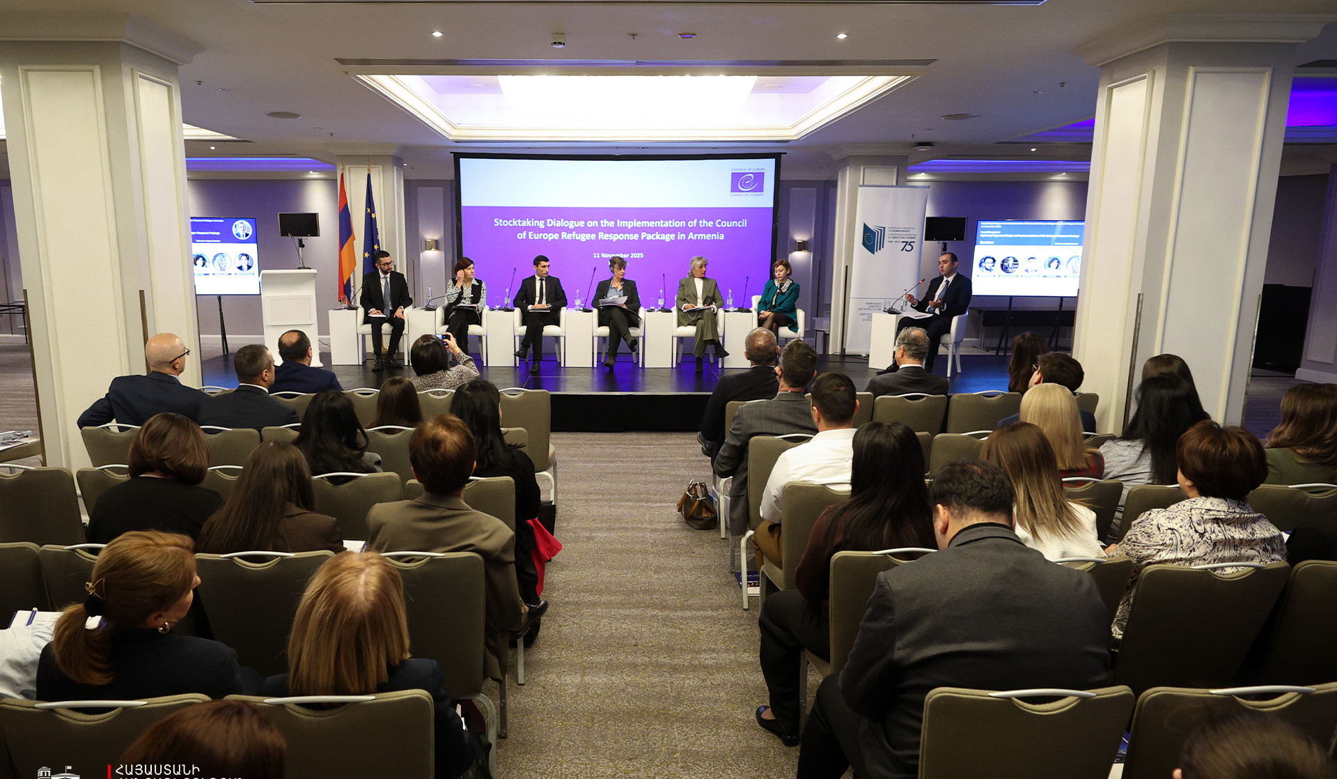 Քննարկվել են փախստականների ներհոսքին արձագանքելու Եվրոպայի խորհրդի միջոցառումների փաթեթի իրականացման ընթացքը և հետագա քայլերը