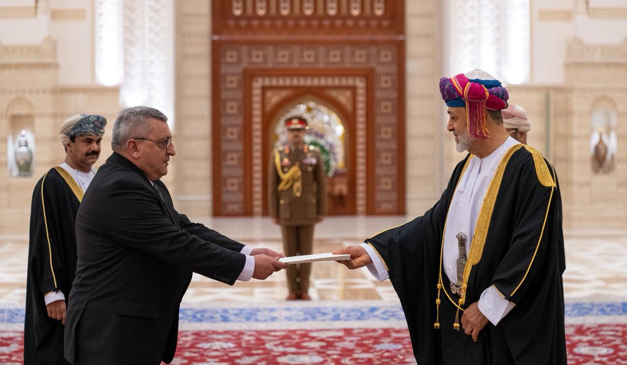 ՀՀ դեսպանն իր հավատարմագրերն է հանձնել Օմանի սուլթանին